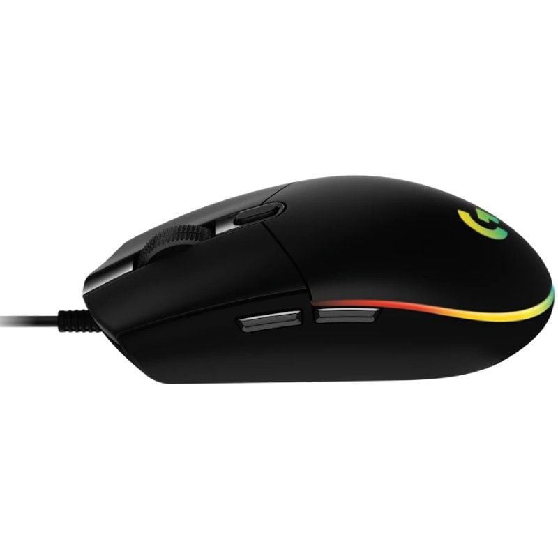 Logitech G203 Lightsync Gaming Mouse / Até 8000 DPI / Preto