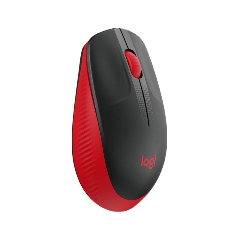 Rato sem Fios Logitech M190 / Até 1000 DPI / Vermelho