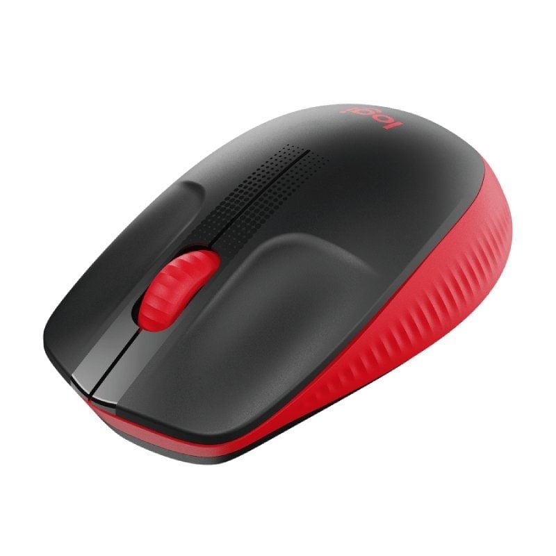 Rato sem Fios Logitech M190 / Até 1000 DPI / Vermelho