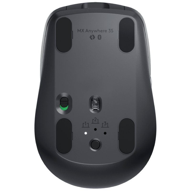 Logitech MX Anywhere 3S Rato sem Fios Bluetooth / Bateria Recarregável / Até 8000 DPI / Grafite