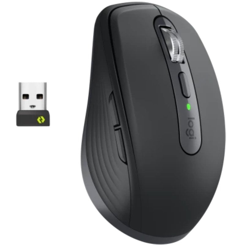 Rato sem Fios Logitech MX Anywhere 3S For Business / Bateria Recarregável / Até 8000 DPI / Grafite