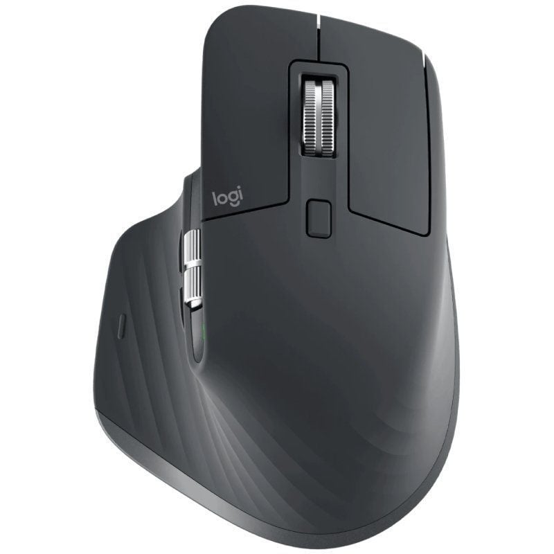 Logitech MX Master 3S Ergonomic Wireless Bluetooth Mouse / Bateria Recarregável / Até 8000 DPI / Gr…