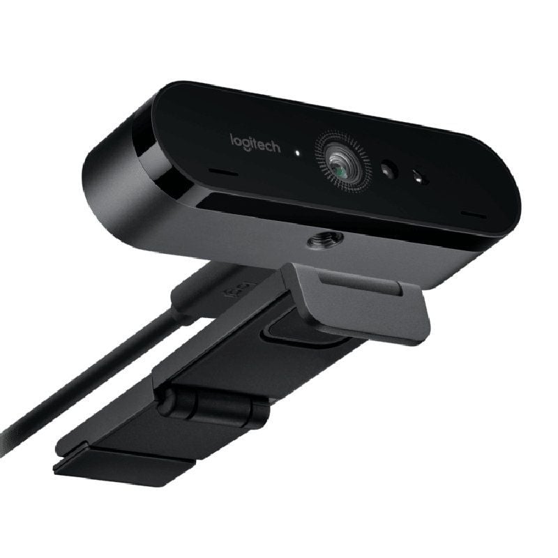 Webcam para Videoconferência Logitech 4K Brio / Focagem Automática / 4096 X 2160 Ultra HD