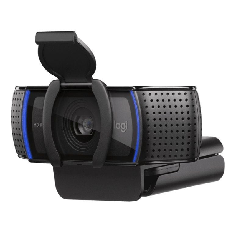 Logitech C920s HD Pro Webcam / Focagem Automática / 1080p Full HD