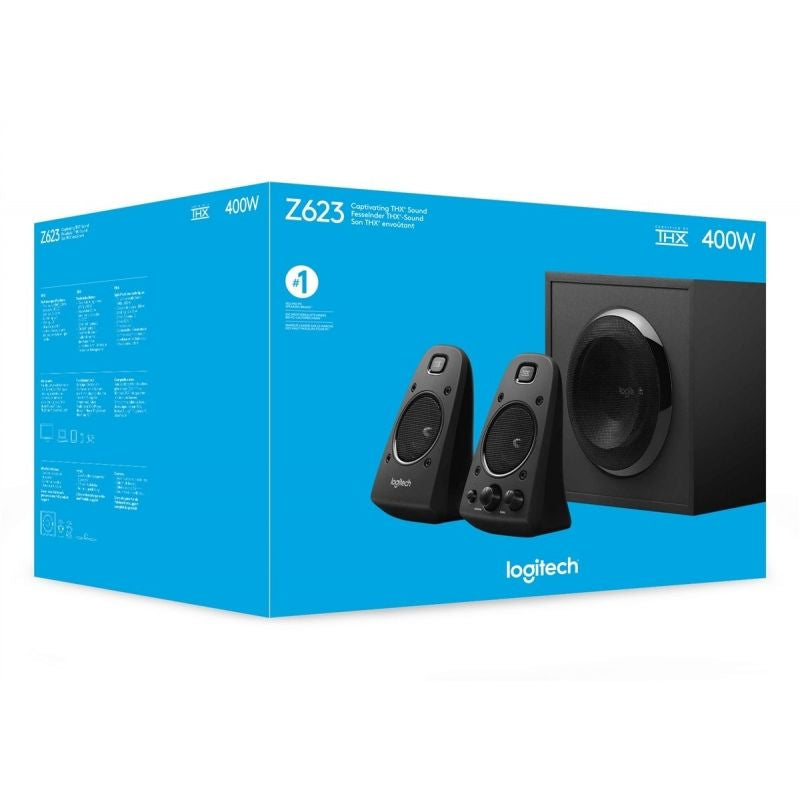 Logitech Z623 Colunas THX / 200W / 2.1