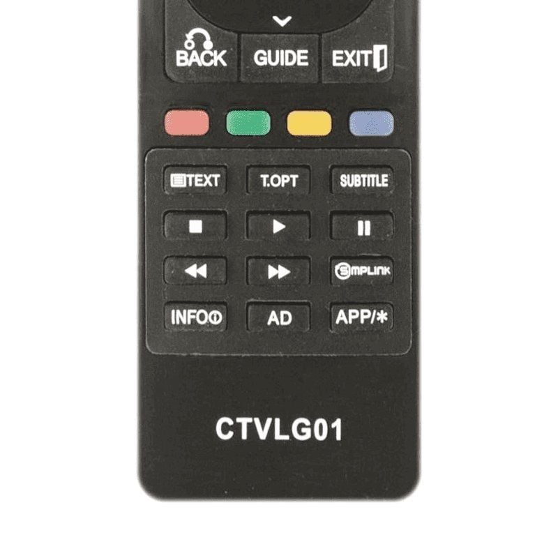 Controlo Remoto para TV LG CTVLG01 Compatível com Tvs LG