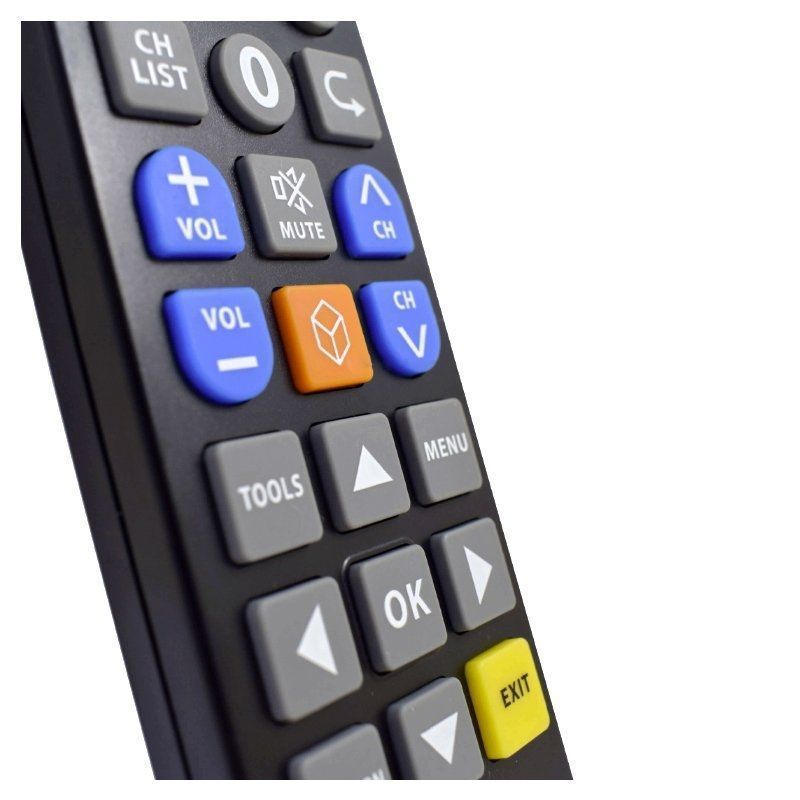 Controlo Remoto do Televisor Samsung TMURC502 Compatível com Samsung / LG / Philips / Sony / Panaso…