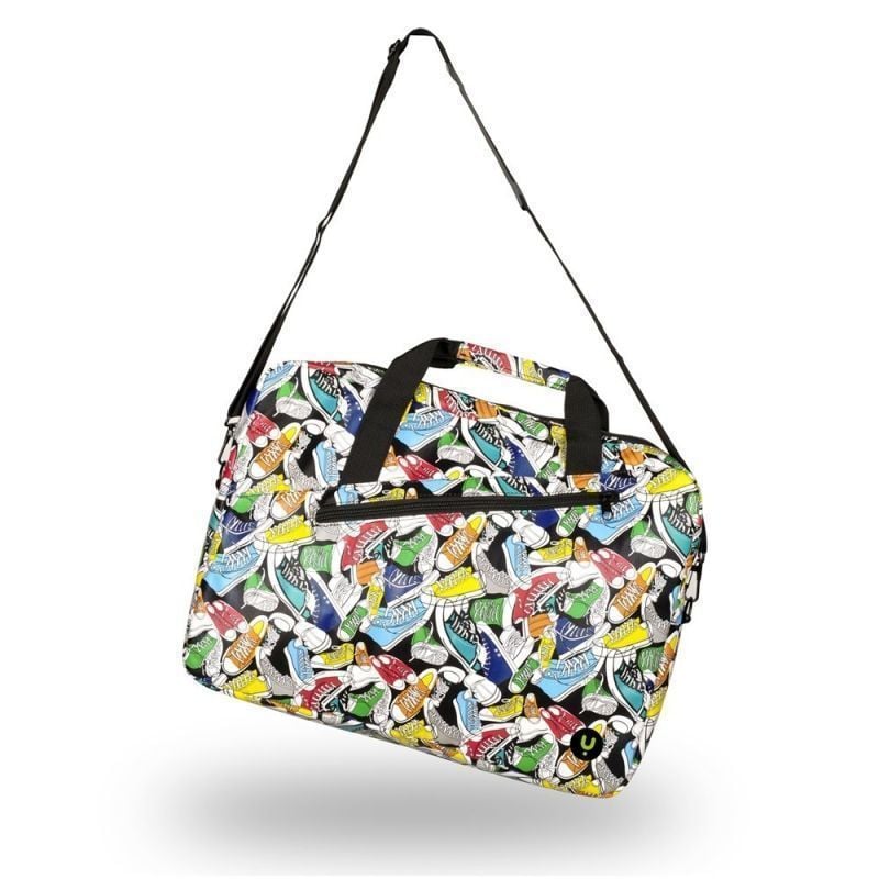 Mala para Portátil Monray Ginger Até 15,6" / Correia para Trolley / Formadores