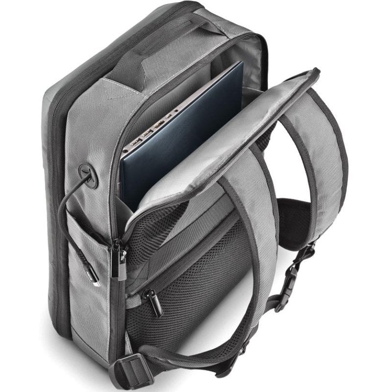 Mochila Expansível NGS Monray Sacks Horizon para Portáteis Até 14" / Impermeável / Cinza