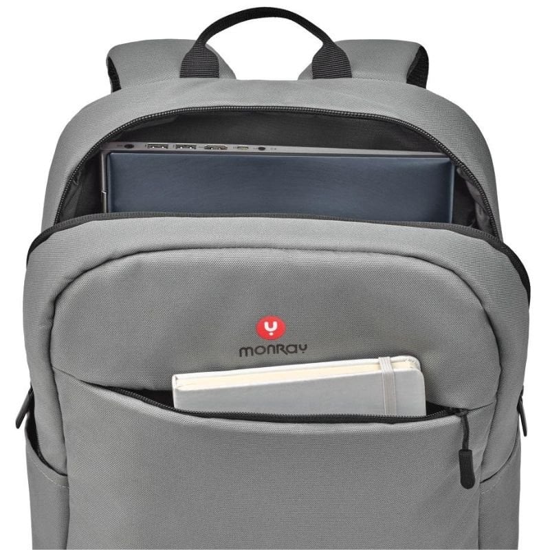 Mochila NGS Monray Sacks Venture para Portáteis Até 15,6" / Cinza