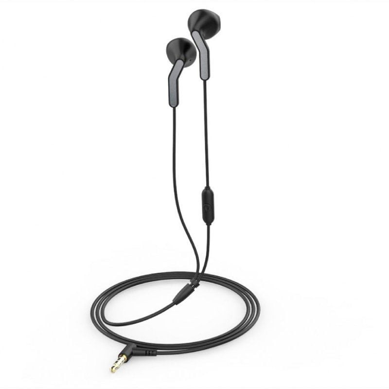 Muvit For Change Auscultadores Intra-auriculares MCHPH0001 / com Microfone / Jack 3.5 / Preto