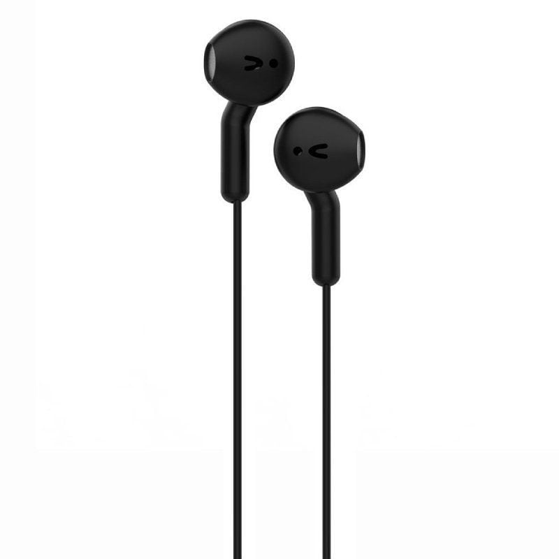 Muvit For Change Auscultadores Intra-auriculares MCHPH0001 / com Microfone / Jack 3.5 / Preto
