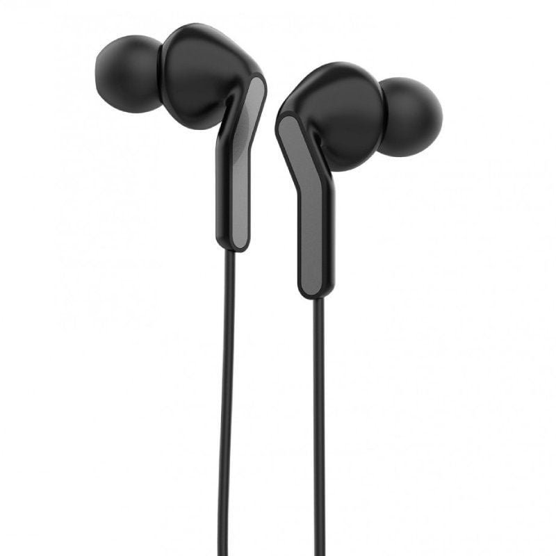 Muvit For Change Auscultadores Intra-auriculares MCHPH0004 / com Microfone / Jack 3.5 / Preto