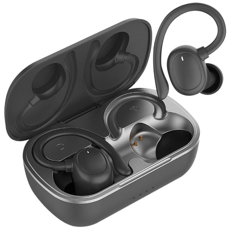 Muvit Io Smart True Wireless Sport ENC Bluetooth Sport Headphones With Charging Case / 6h Battery L…