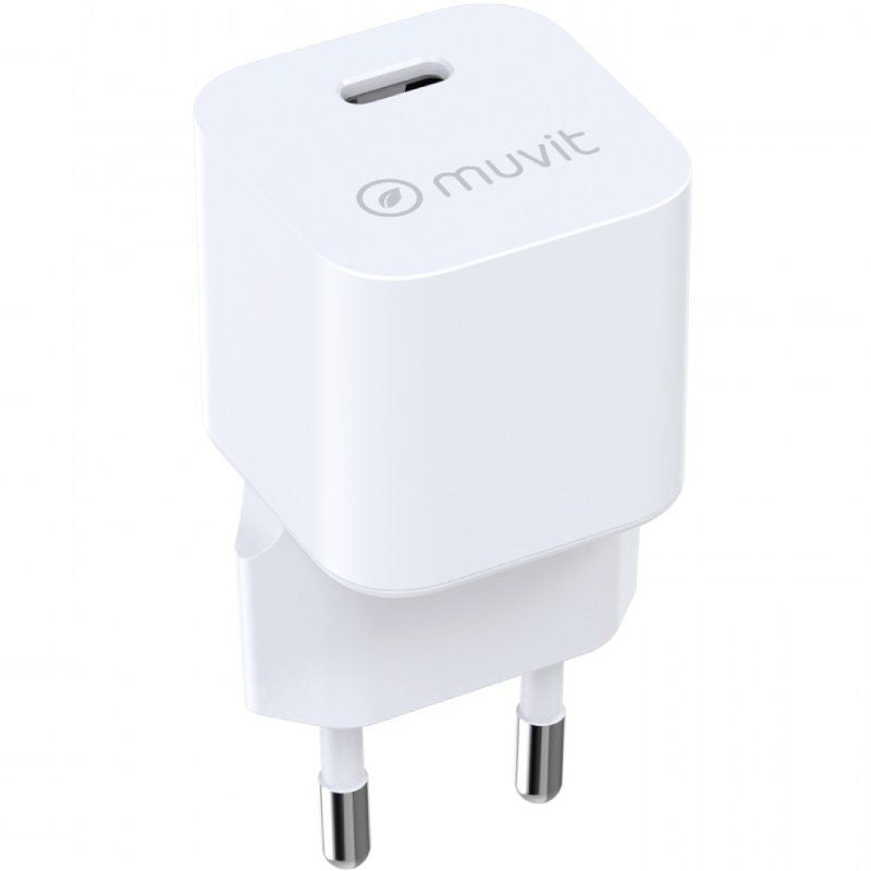 Carregador de Parede Muvit For Change MCACC0047 / 1xusb Type-c / 30W
