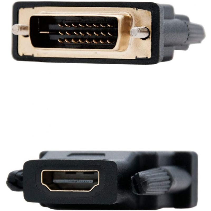 Nanocable 10.15.0700 / Adaptador DVI Macho - HDMI Fêmea
