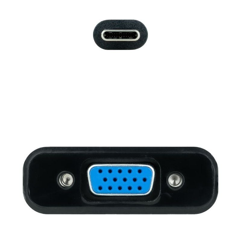 Nanocable 10.16.4101-bk / Cabo Conversor USB Tipo C Macho - VGA Fêmea