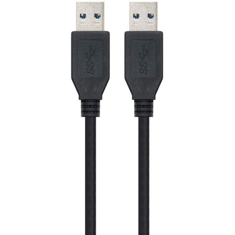 Cabo USB 3.0 Nanocable 10.01.1002-bk / USB Macho - USB Macho / 2m / Preto