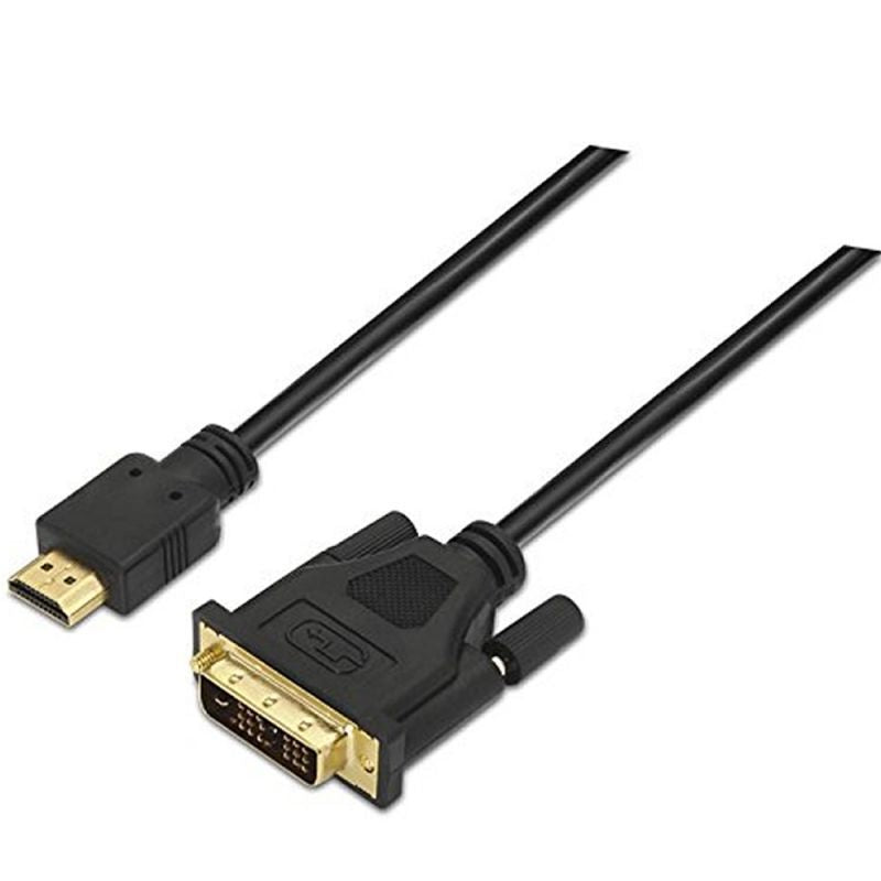 Cabo HDMI Nanocable 10.15.0503 / DVI Macho - HDMI Macho / 3m / Preto