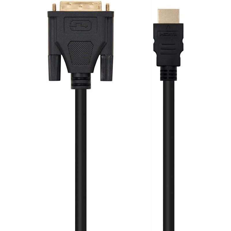 Cabo HDMI Nanocable 10.15.0503 / DVI Macho - HDMI Macho / 3m / Preto