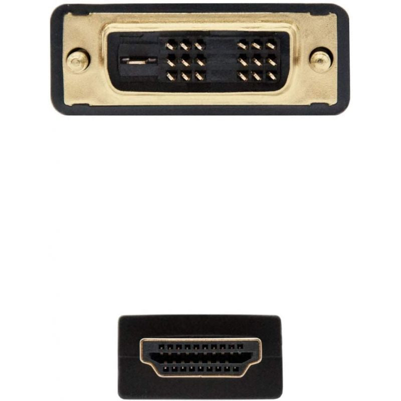 Cabo HDMI Nanocable 10.15.0503 / DVI Macho - HDMI Macho / 3m / Preto