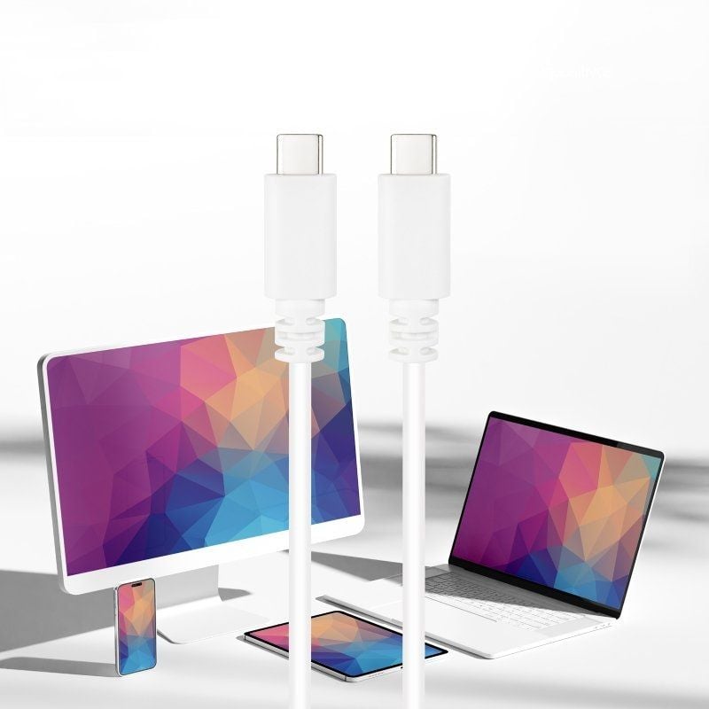 Cabo USB 2.0 Tipo C Nanocable 10.01.2301-l150-w / USB Tipo C Macho - USB Tipo C Macho / 480mbps / 1…