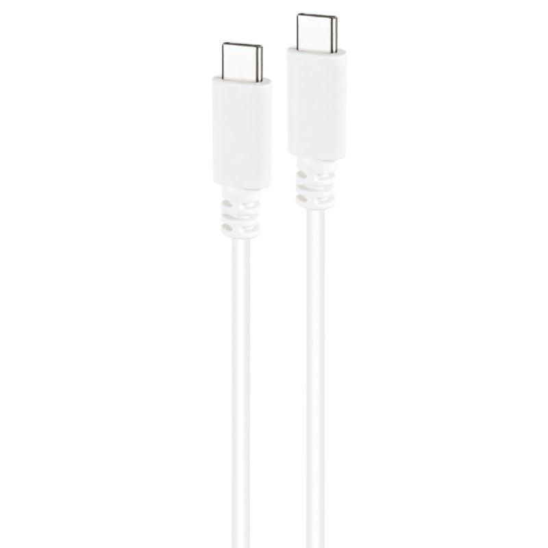 Cabo USB 2.0 Tipo C Nanocable 10.01.2301-w / USB Tipo C Macho - USB Tipo C Macho / 480mbps / 1m / B…