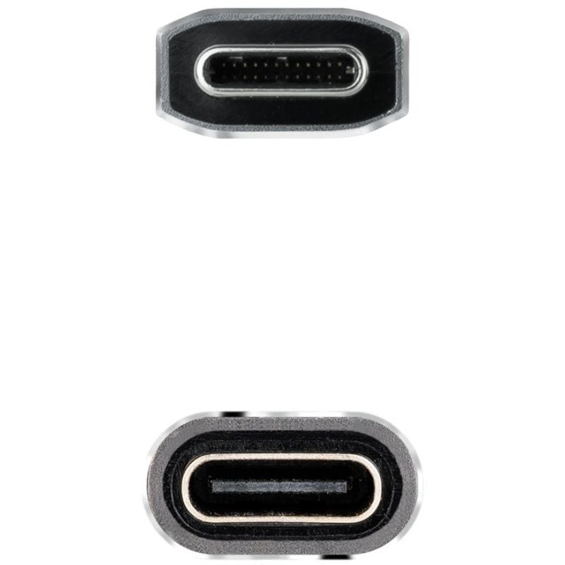 Cabo de Extensão USB Tipo C 3.2 Nanocable 10.01.4501-l150-comb / Macho USB Tipo C - Fêmea USB Tipo…