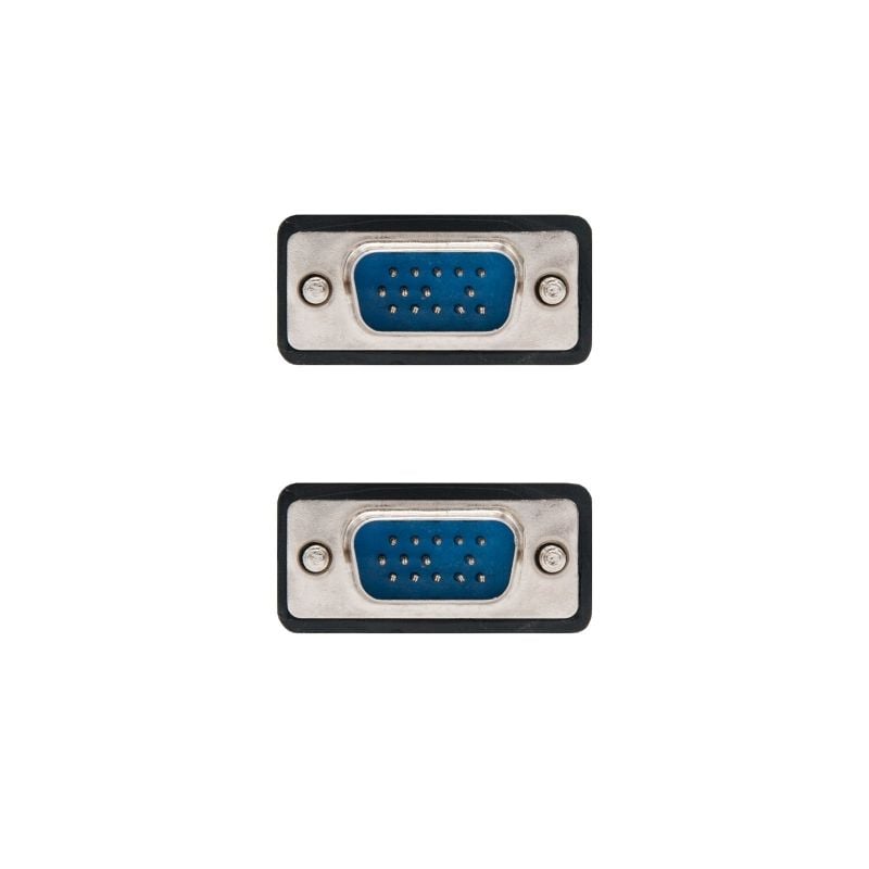 Cabo SVGA Nanocable 10.15.0103 / VGA Macho - VGA Macho / 3m / Preto