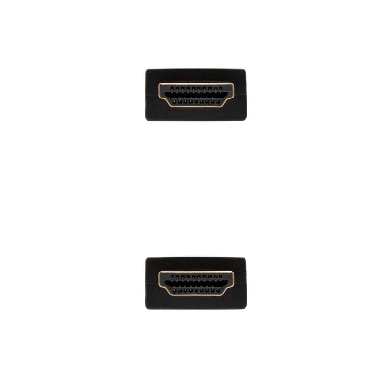 HDMI 1.3b Nanocable 10.15.0301 / HDMI Macho - HDMI Macho / 1m / Preto