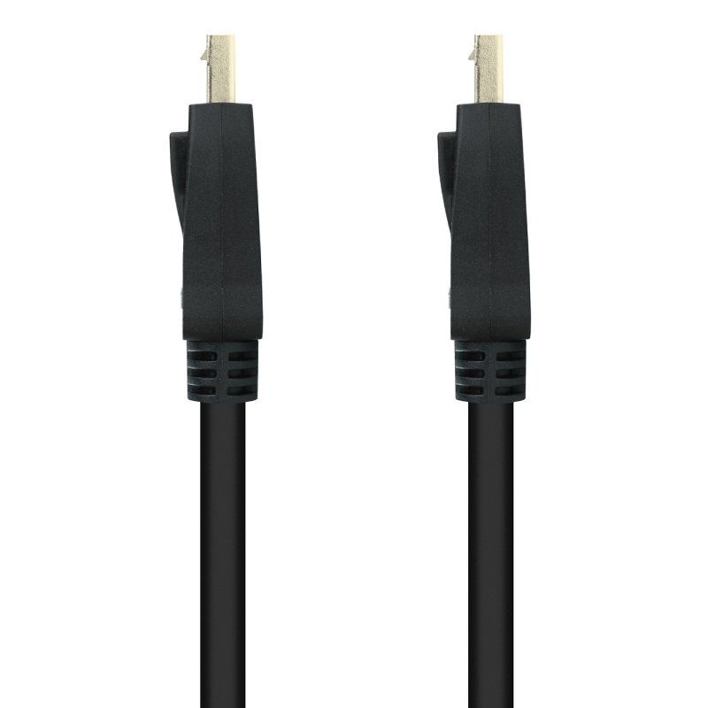 Cabo Displayport Nanocable 10.15.2602 / Displayport Macho - Displayport Macho / 2m / Preto