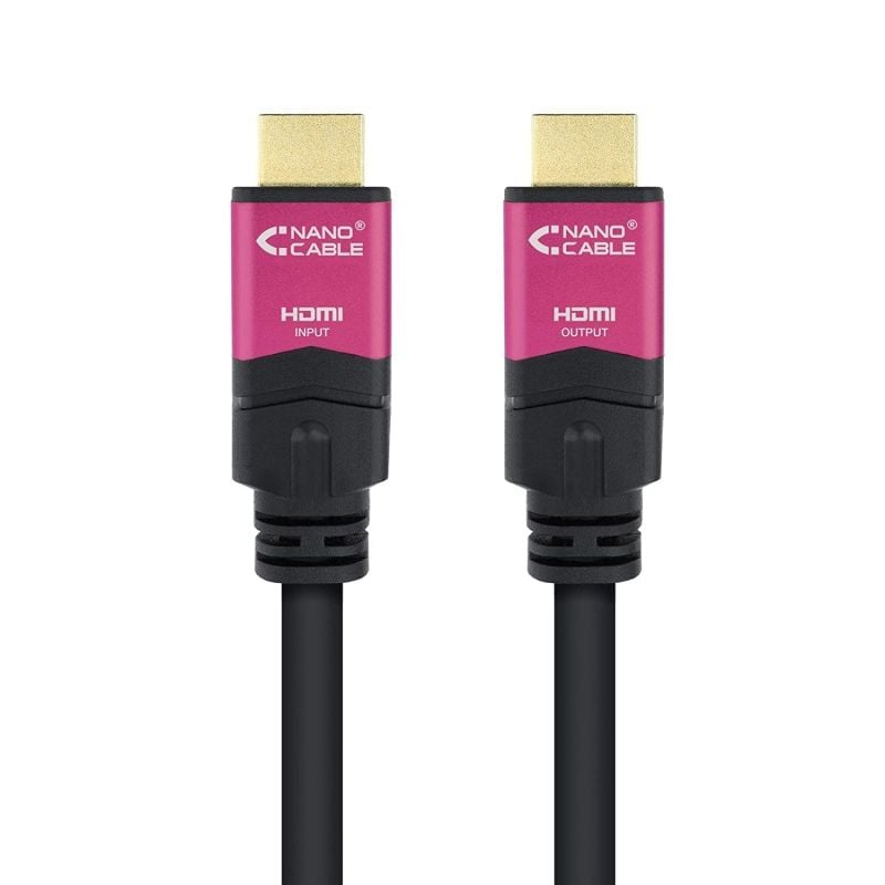 Nanocabo HDMI 2.0 4K 10.15.3725 / Macho HDMI - Macho HDMI / 25m / Preto