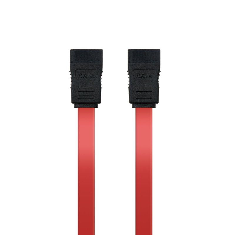 SATA Nanocable 10.18.0101-oem / SATA Fêmea - SATA Fêmea / 50cm / Vermelho