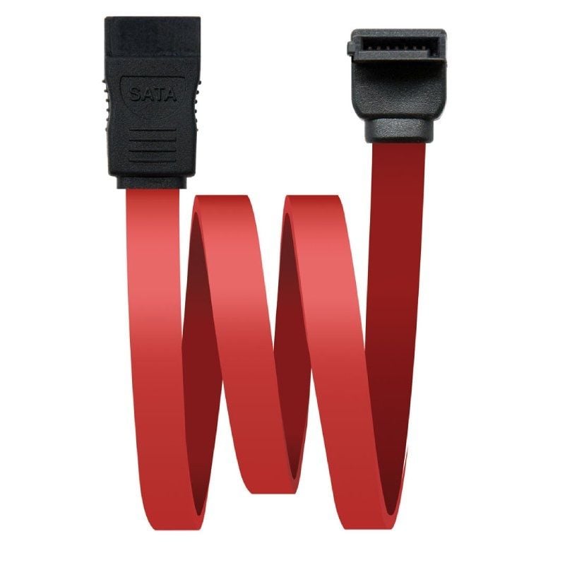 SATA Nanocable 10.18.0202-oem / SATA Fêmea - SATA Fêmea / 50cm / Vermelho