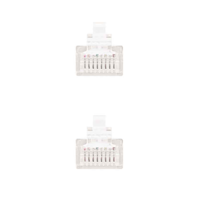 Cabo de Rede RJ45 UTP Nanocable 10.20.0102-w Cat.5e / 2m / Branco