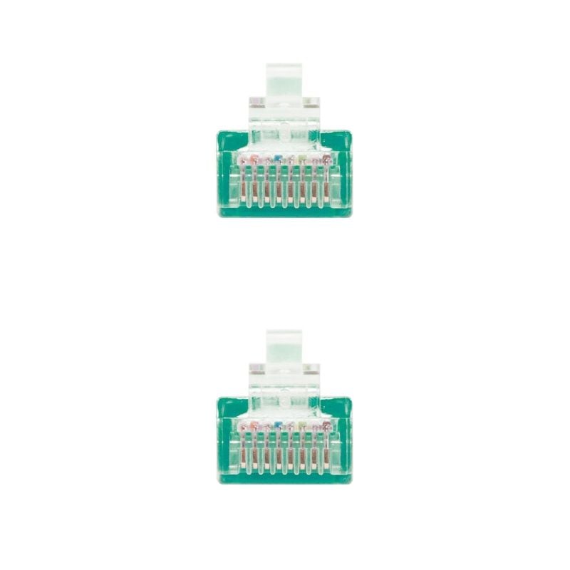 Cabo de Rede RJ45 UTP Nanocable 10.20.0400-gr / Cat.6 / 50cm / Verde
