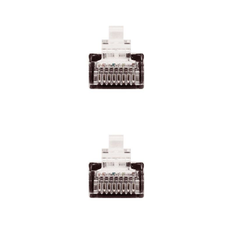 Cabo de Rede RJ45 UTP Nanocable 10.20.0400-l25-bk Cat.6 / 25cm / Preto