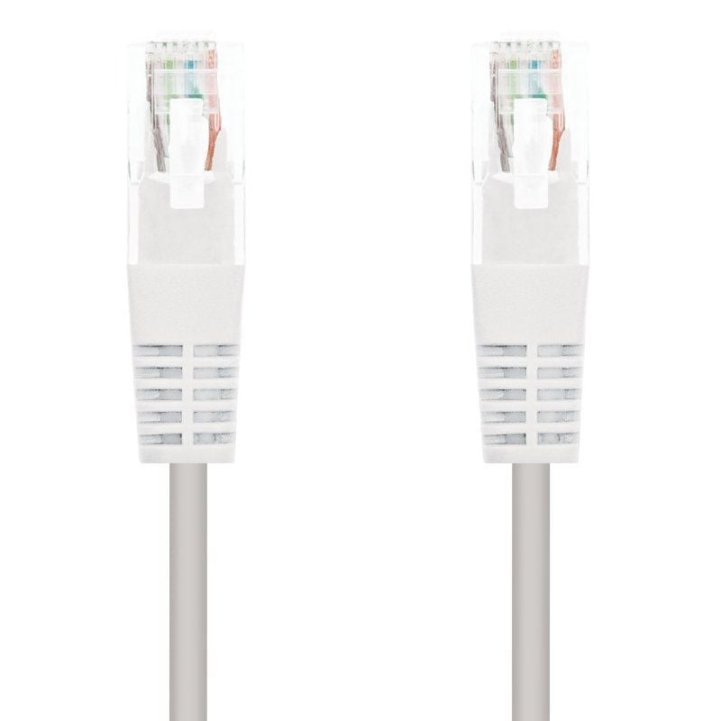 Cabo de Rede RJ45 UTP Nanocable 10.20.0400-l30 Cat.6 / 30cm / Branco