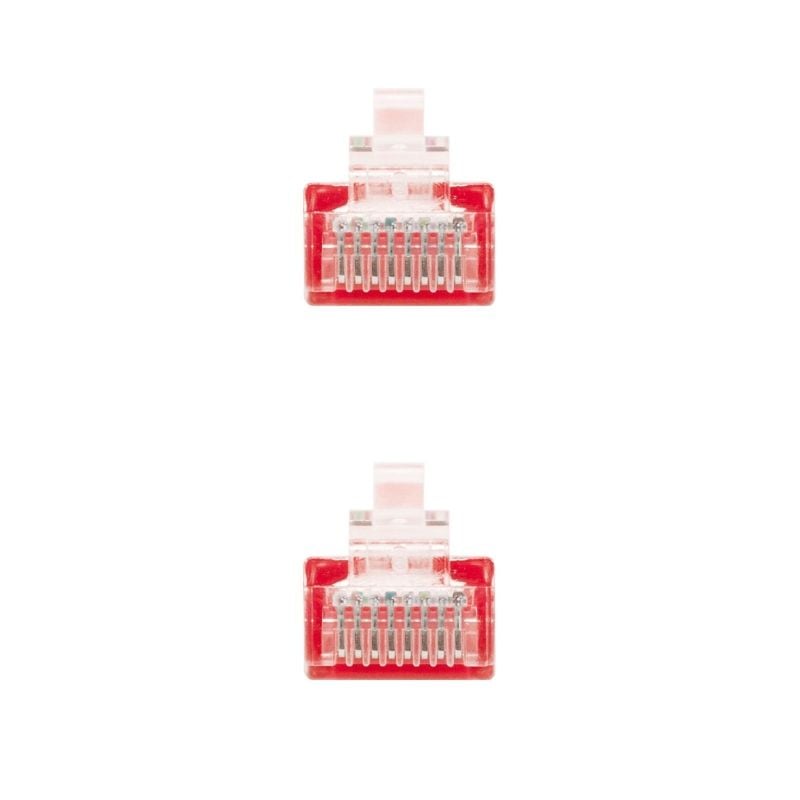 Cabo de Rede RJ45 UTP Nanocable 10.20.0400-r Cat.6 / 50cm / Vermelho