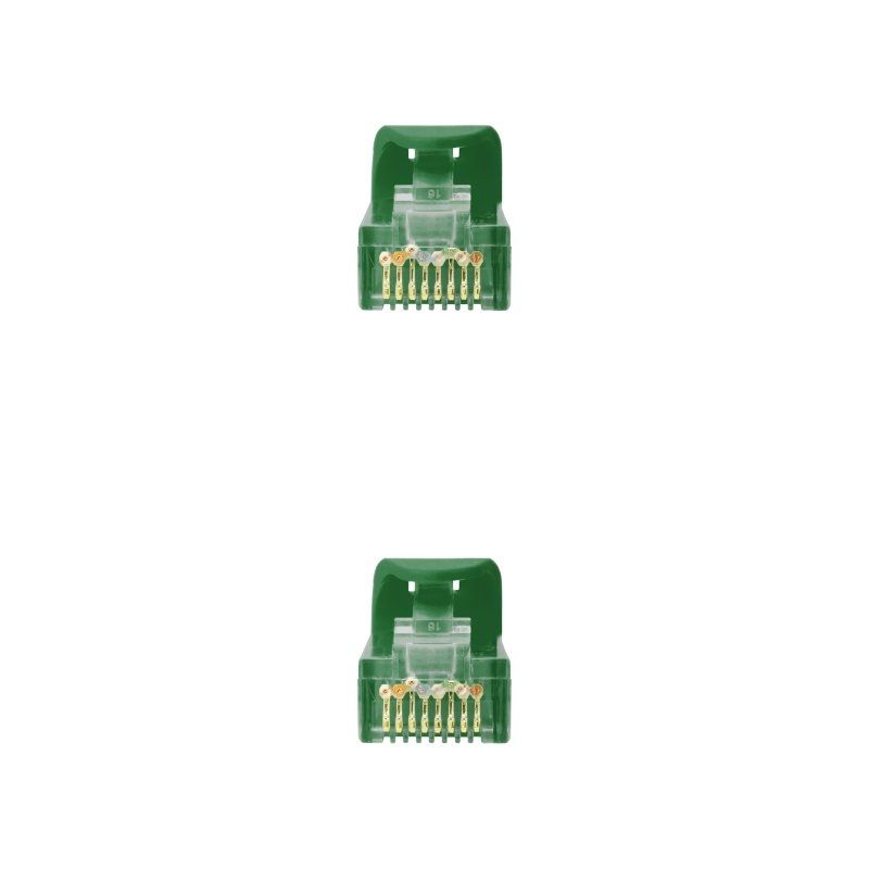 Cabo de Rede RJ45 UTP Nanocable 10.20.1800-l25-gr Cat.6a / LSZH / 25cm / Verde