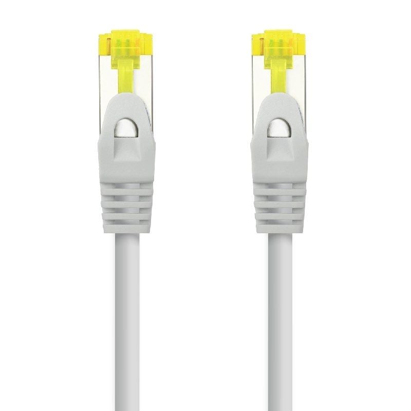 Cabo de Rede RJ45 SFTP Nanocable 10.20.1900-l25 Cat.6a / LSZH / 25cm / Cinzento