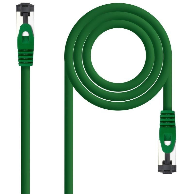 Cabo de Rede RJ45 SSTP Nanocable 10.20.2002-gr Cat.8.1 / 2m / Verde