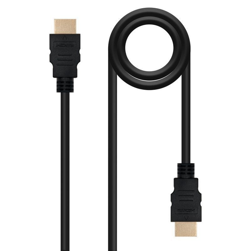 HDMI 1.4 Nanocable 10.15.1700 / Macho HDMI - Macho HDMI / 1m / Preto