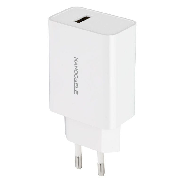 Carregador de Parede Nanocable 10.10.2003 / 1xusb / 10W / Branco