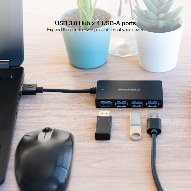Hub USB 3.0 Nanocable 10.16.4403 / 4xusb