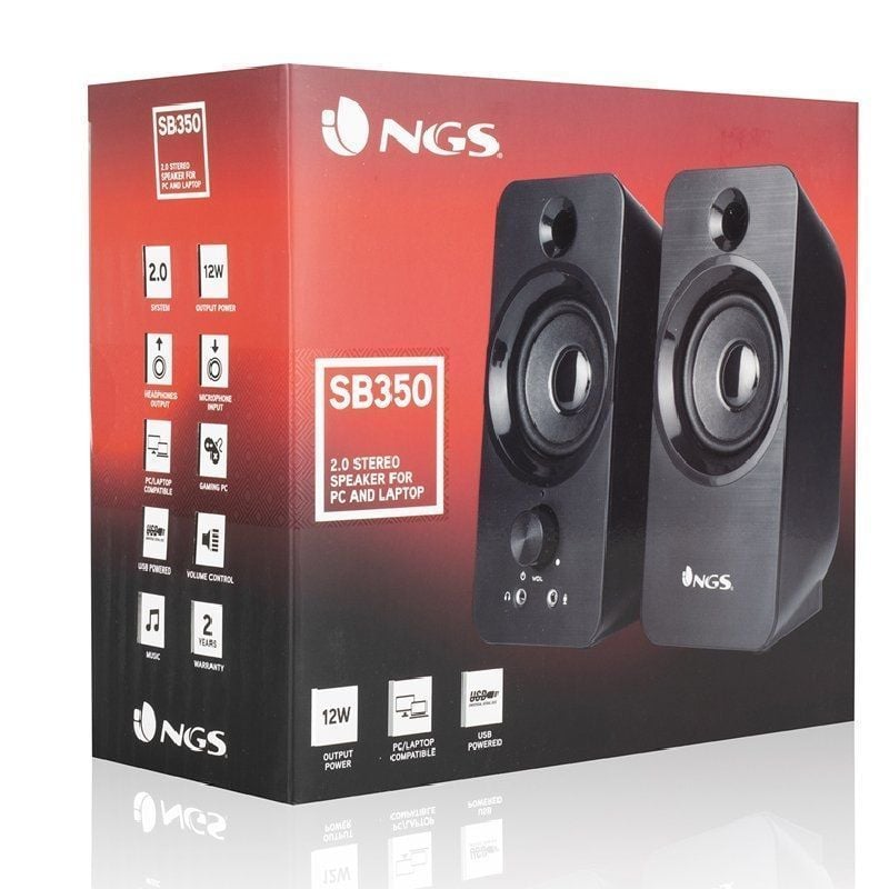 Altifalantes NGS SB350 / 12W / 2.0