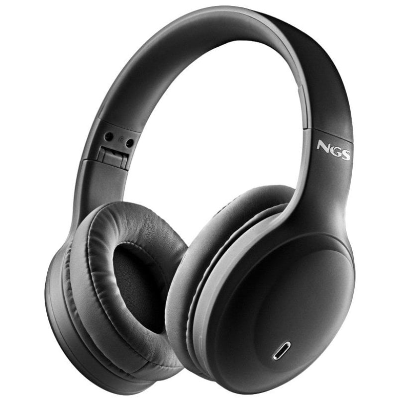 Auscultadores sem Fios NGS Artica Glacier / com Microfone / Bluetooth / Pretos