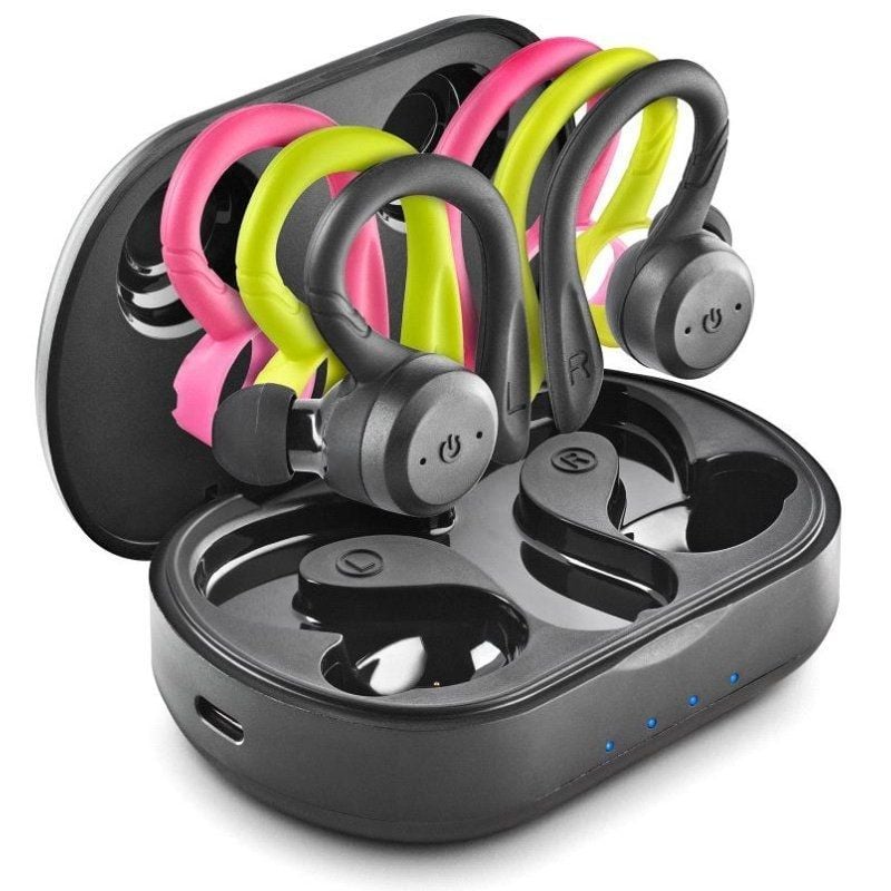 Auscultadores Desportivos Bluetooth NGS Ártica Jogger com Estojo de Carregamento / Autonomia 10h /…