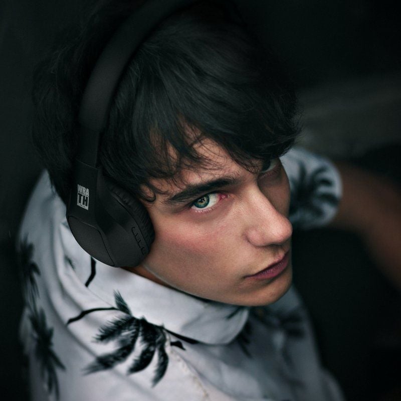 Auscultadores sem Fios NGS Artica Wrath / com Microfone / Bluetooth / Preto