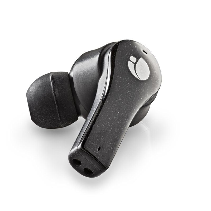Auscultadores Bluetooth NGS Ártica Bloom com Estojo de Carregamento / Autonomia 6h / Preto